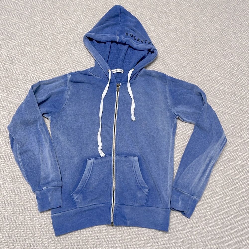 VINTAGE HAVANA x Rocket Cycle Zip-Up Hoodie Sweatshirt
